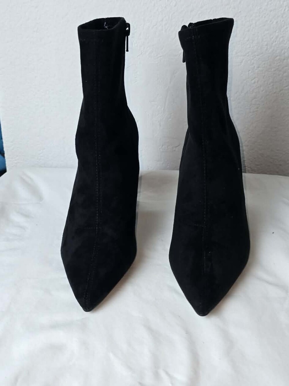 Wild Pair Iloise Pointed-Toe Block-Heel Dress Booties,  - Black - Picture 5 of 8